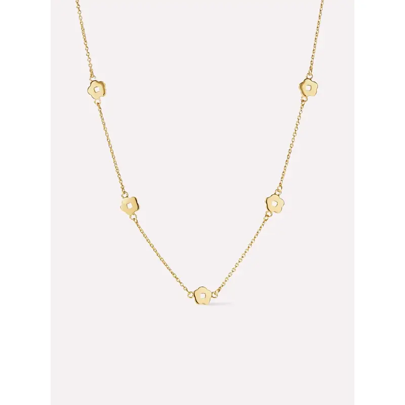 Flower Station Necklace - Rowena Necklace