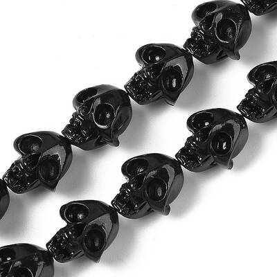 Synthetic Coral Carved Beads Strands