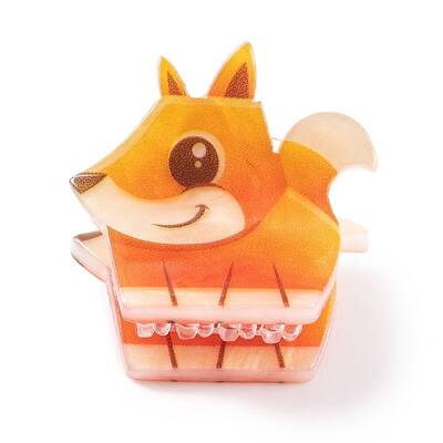 Cute Mini Animal Acrylic Claw Hair Clips