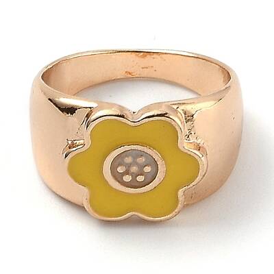 Alloy Enamel Finger Rings