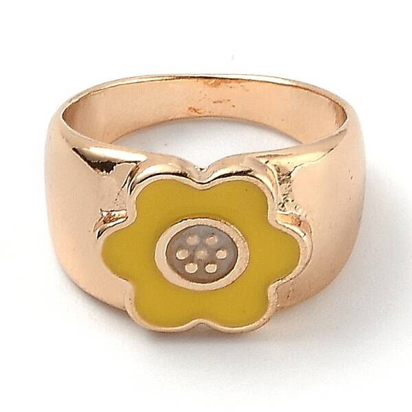 Alloy Enamel Finger Rings