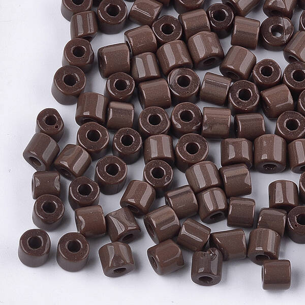 Opaque Glass Bugle Beads