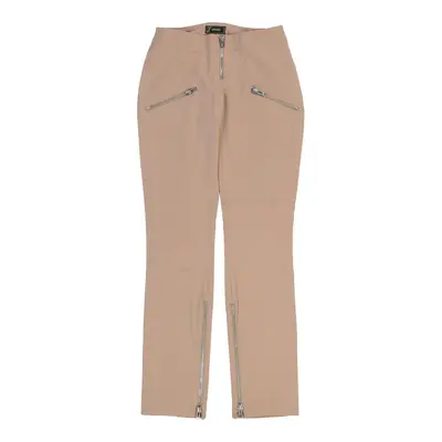 Versace Trousers - 30W UK 8 Brown Wool