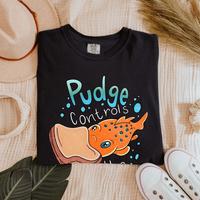 Pudge Controls the Weather Shirt,Cute Fish Sandwich Graphic T-Shirt, Ohana Family Tee