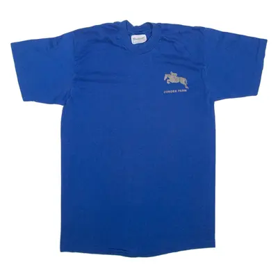 STEDMAN T-Shirt Blue Short Sleeve Boys L