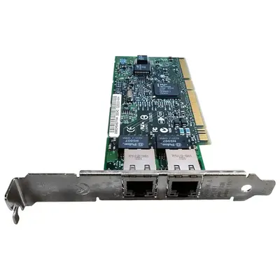 313586-001-R HP Dual-Ports RJ-45 1Gb/s 10Base-T/100Base-TX/1000Base-T Gigabit Ethernet PCI-X Server Network Adapter