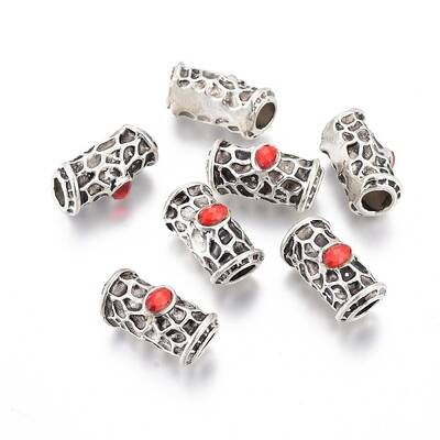 Antique Silver Plated Alloy Beads