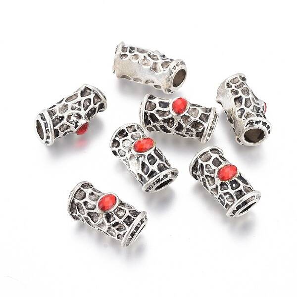 Antique Silver Plated Alloy Beads