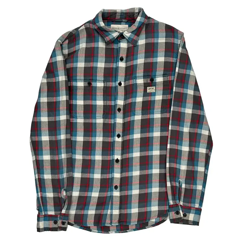 Ralph Lauren Checked Shirt - Medium Multicoloured Cotton