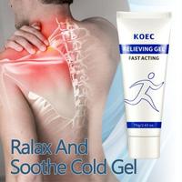 [Official Shop] KOEC  Soothing Cooling Gel 100g, RelievingBody Gel, Cooling with Menthol andFrankincense, Helps Relieve Muscl...