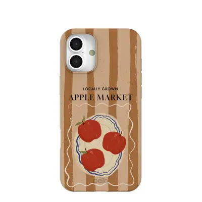 Seashell Apple Market iPhone 16 Plus Case