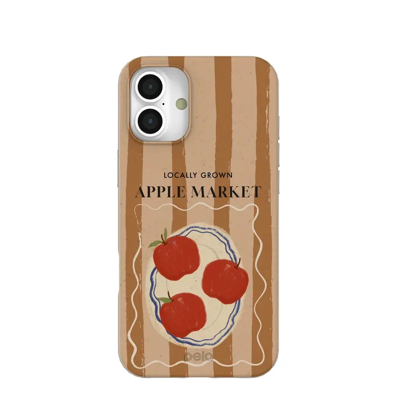 Seashell Apple Market iPhone 16 Plus Case