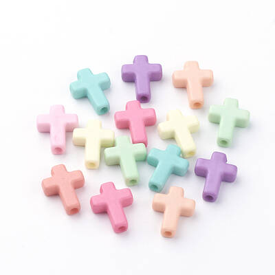 Opaque Acrylic Beads