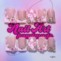Y2K Style Handmade Duckbill Nail Set, Available in 3 Sizes S M L, Perfect for Parties and Gifts, Features Accessories and Fre...