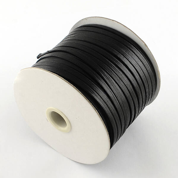 Flat Korean Waxed Polyester Cord