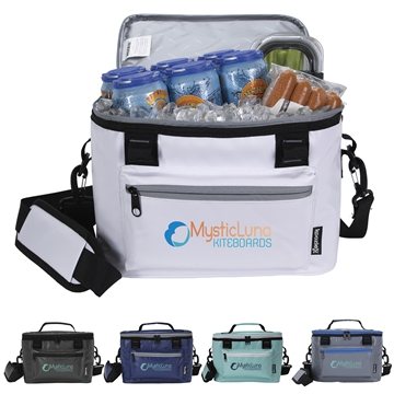 12 Promotional Koozie Olympus 9-Can Cooler - Water Resistant & ...
