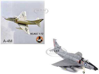 Douglas A-4D Skyhawk Aircraft VMA-242 Bats, NAS Key West, 1962 Missile Crisis United States Marine Corps 1/72 Diecast Model...