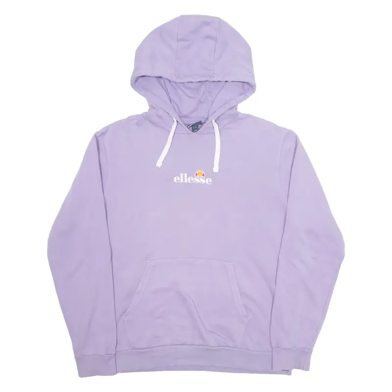ELLESSE Womens Purple Hoodie UK 12