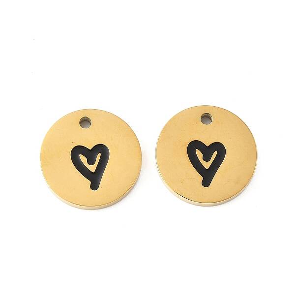 304 Stainless Steel Enamel Charms