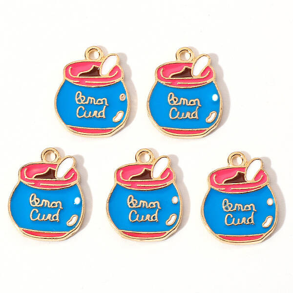 Alloy Enamel Pendants