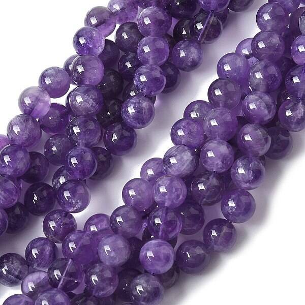 Natural Amethyst Beads Strands