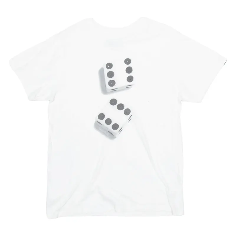 VANS Mens T-Shirt White M