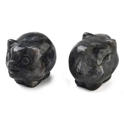 Natural Larvikite Carved Figurines