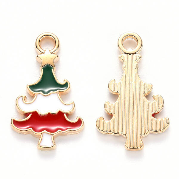 Alloy Enamel Pendants