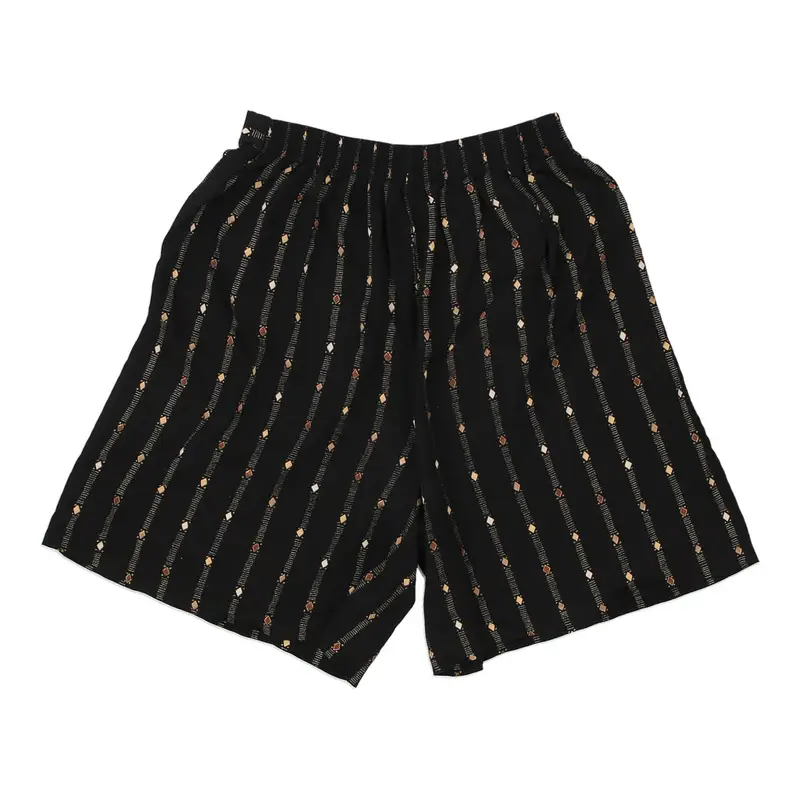 Bentley Shorts - Medium Black Cotton