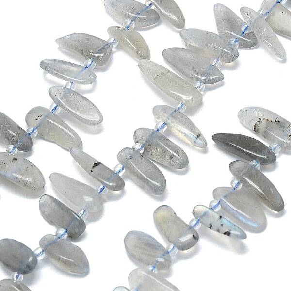 Natural Grey Moonstone Beads Strands