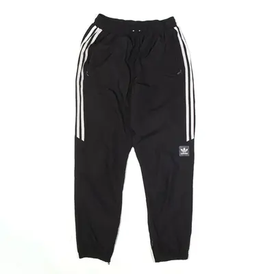 ADIDAS Track Pants Black Tapered Mens S W26 L28