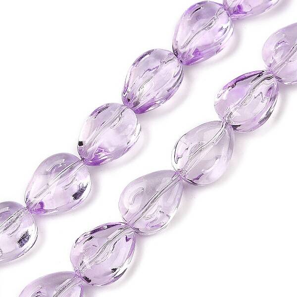 Transparent Glass Beads Strands