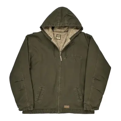 Workwear Schmidt Tall Jacket - 2XL Green Cotton | Size: xx-large