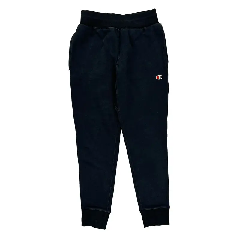 Champion Joggers - Medium Black Cotton Blend