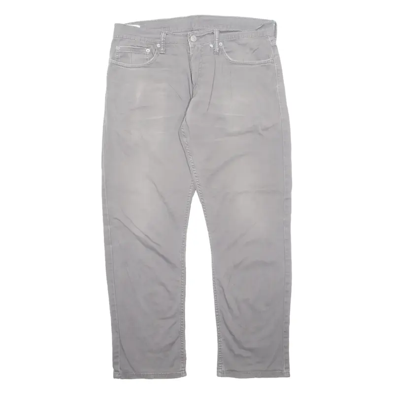 LEVI'S Mens Trousers Grey Regular Tapered W34 L30