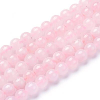 Natural Rose Quartz Beads Strands