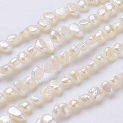 Natural Cultured Freshwater Pearl Beads Strands