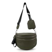 Kali Bag - Full Size Vegan Leather Bag with Adjustable Strap, 8.5in x 10in, High-End Soft Faux Leather, Metal Hardware, Hand ...