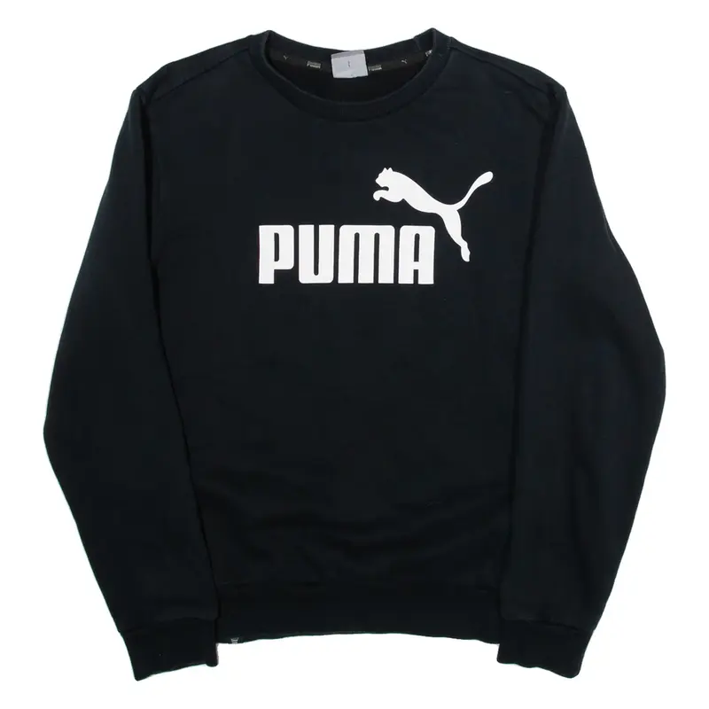 PUMA Mens Sweatshirt Black S