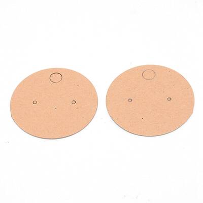 Paper Jewelry Display Cards