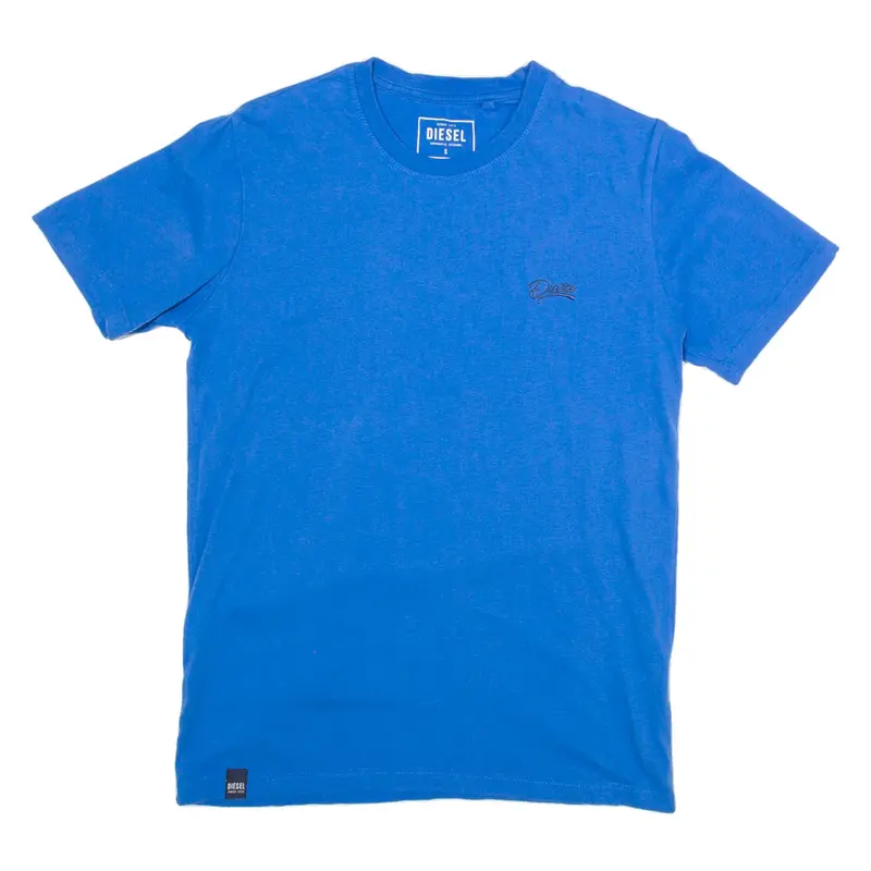 DIESEL Mens T-Shirt Blue S