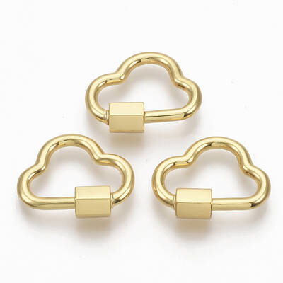 Brass Screw Carabiner Lock Charms