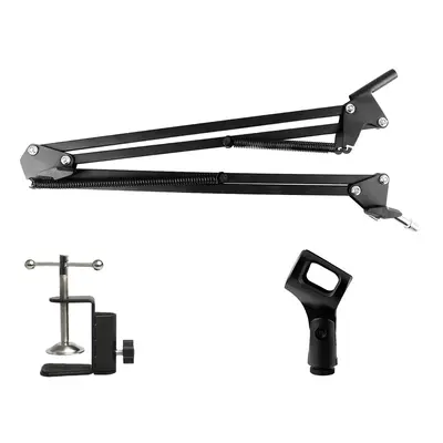 1 Set Adjustable Desktop Microphone Stand, Flexible NB35 Mount, Microphone Holder, Universal Audio Video Accessories for Home...