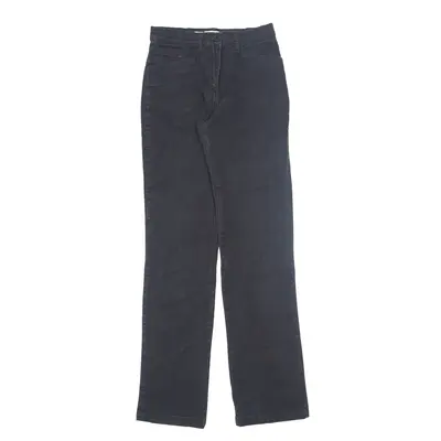 SERGIO TACCHINI Trousers Black Slim Straight Womens W27 L32