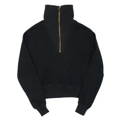 H&M Cropped Womens Sweatshirt Black S