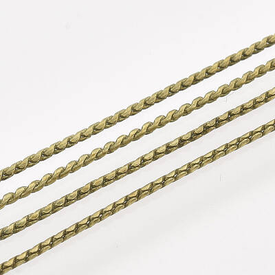 Brass Serpentine Chains