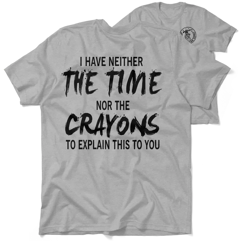 Crayons - Safety Yellow T-Shirt