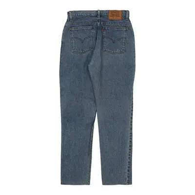 653 Orange Tab Levis Jeans - 30W 31L Blue Cotton