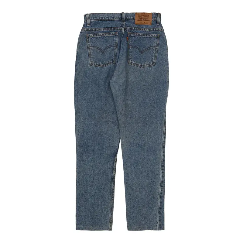 653 Orange Tab Levis Jeans - 30W 31L Blue Cotton