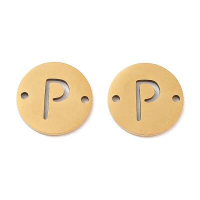 PVD Vacuum Plating 201 Stainless Steel Hollow Flat Round Links